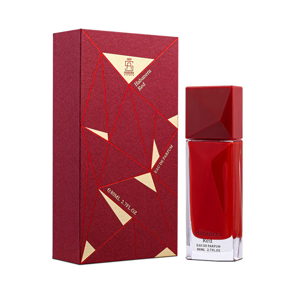 Aurora Habanera Red EDP for Women | 80ml-Bottle