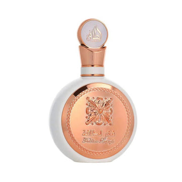 Perfume with rose, jasmine, and musk notes