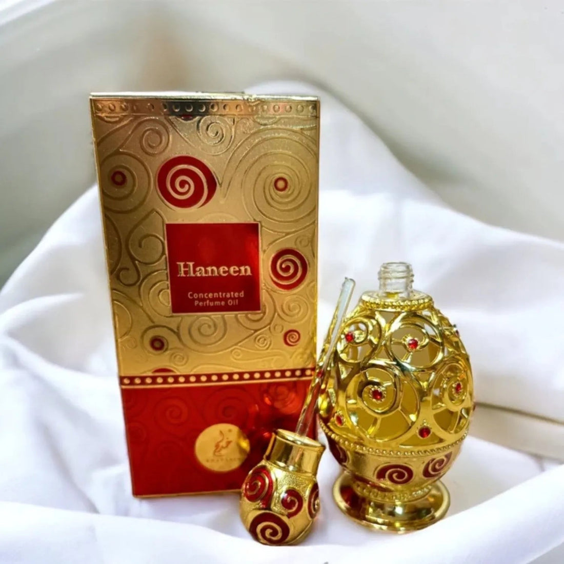 Haneen Gold Oil Bottle