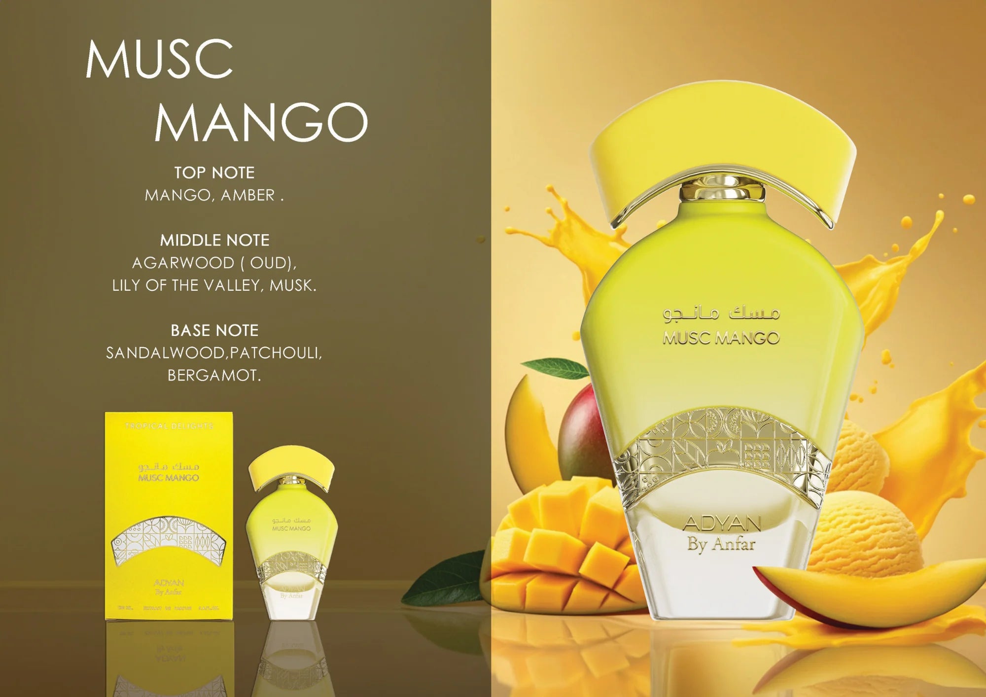 Adyan Musc Mango Extrait De Parfum - Thumbnail 2