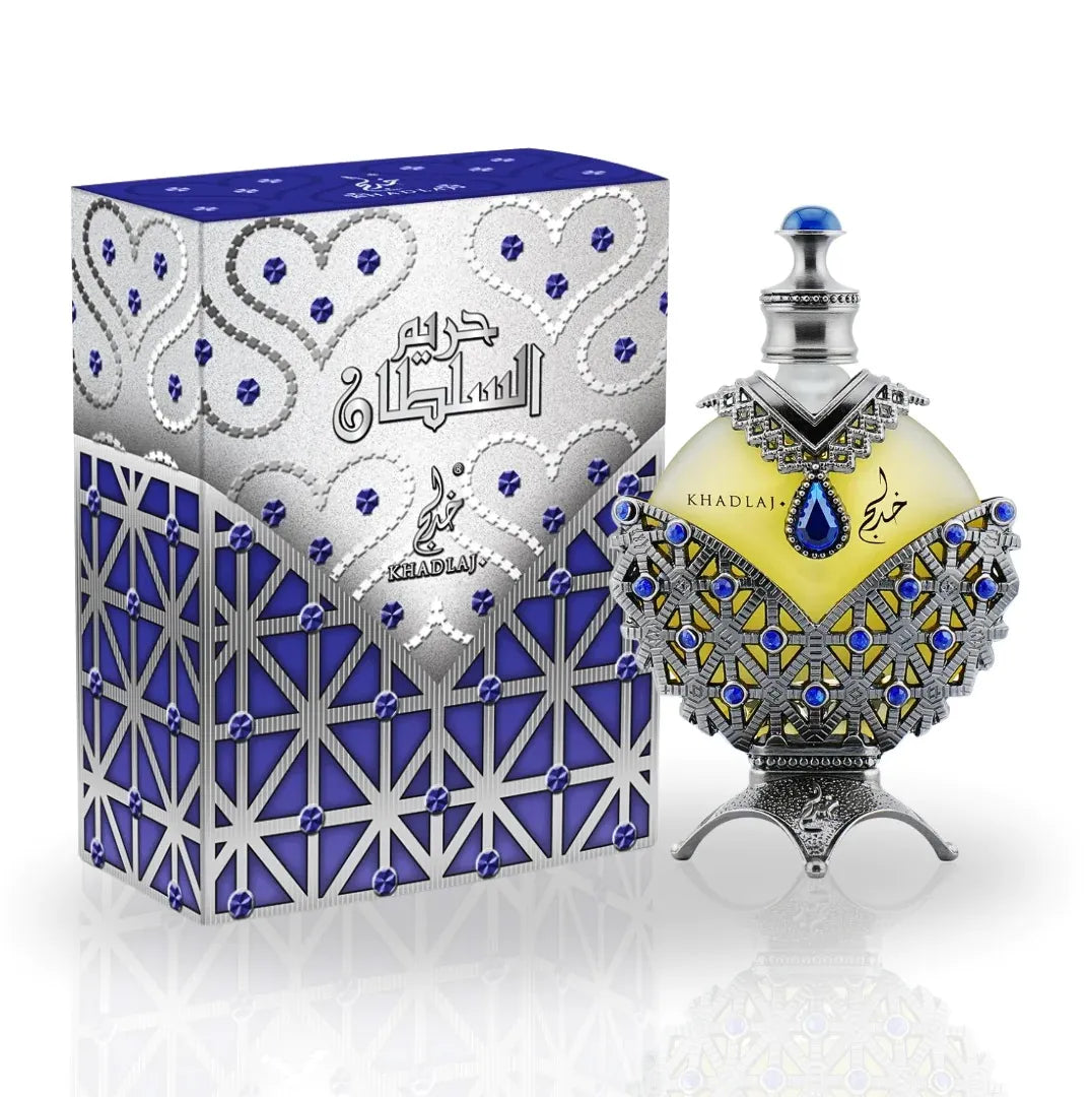 Hareem Al Sultan Blue Perfume Oil Bottle 1