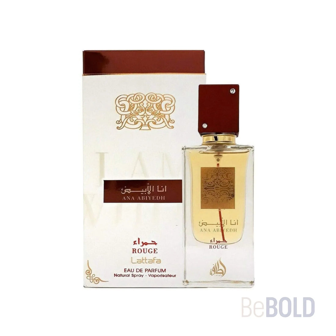 Lattafa Ana Abiyedh Rouge(W)edp Sp 2.04oz - 60ml