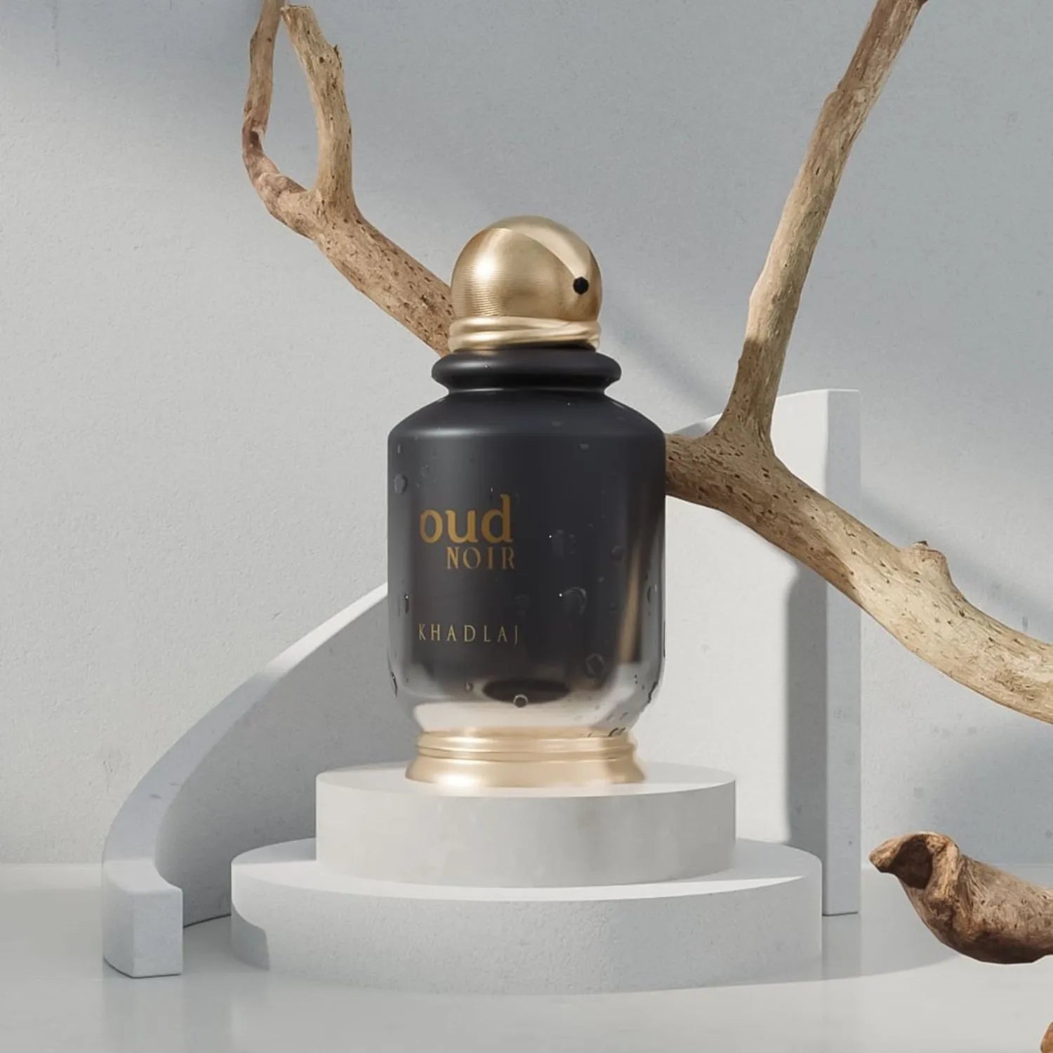 OUD NOIR Perfume Display