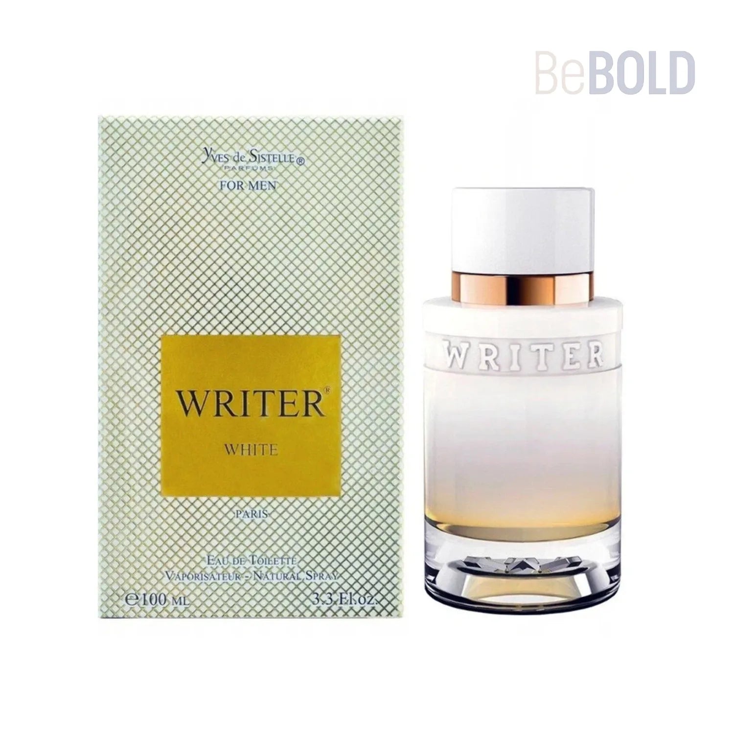 Writer White Eau De Toilette 100ml Sophisticated Spicy Musk