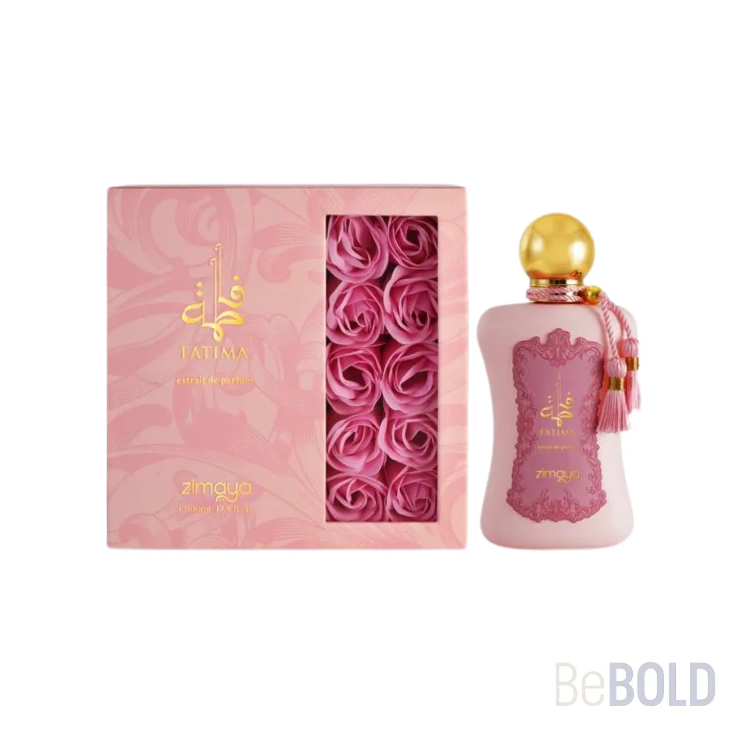 Zimaya Fatima Pink 100ml Floral Vanilla Musk Perfume
