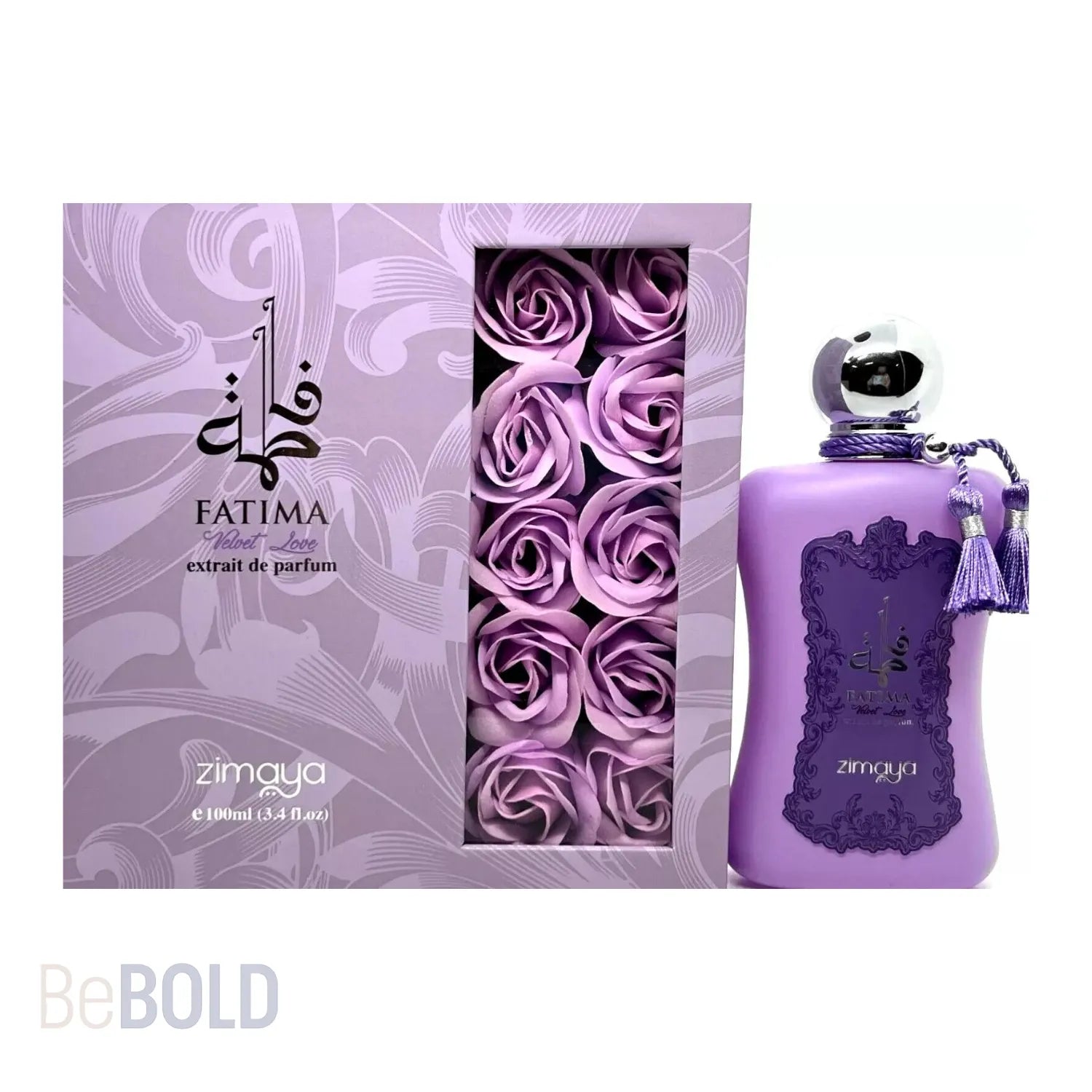 Zimaya Fatima Velvet Love 100ml Floral Oud Vanilla Perfume